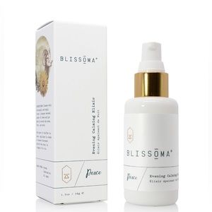 Blissoma Evening Calming Elixir Moisturizer All Natural